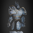 LynchkingArmor34Back.png Lich King full armor from World of WarCraft for Cosplay