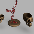 69fcdea0-ced1-4365-a52c-30bb43b15a0a.png Skull Chain Planter Holder