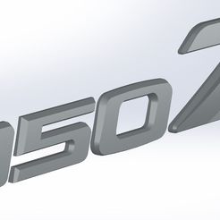 Logo-CAD.jpg 3D file logo nissan 350 z emblem・3D printing model to download, DePompa04