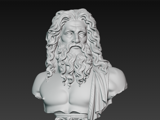 👤 Bust of Zeus - 3D model of mythological sculpture for printing・ 3D ...