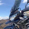 Bico-de-pato-Vstrom-Suzuki-1.jpg Удлинитель переднего крыла для Suzuki V-Strom 650 первого поколения 2004-2011