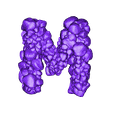 rock-m.stl Free STL file Rocky Alphabet・3D printing model to download