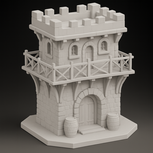 Tower_Defens_3D_Element_WorkShop3D.png La tour médiévale défend les fans de Rpg