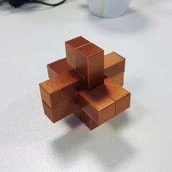dknot1.jpg Free 3D file Devil's Knot puzzle (60mm size)・3D print model to download