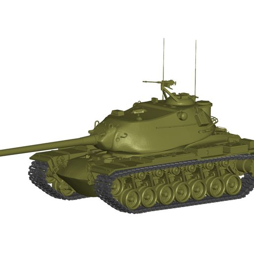 🪖 M103 Heavy Tank・ 3D File for 3D printing・Cults