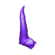 horns_right - MB-Repaired.stl Necromancer demon