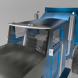 17.png Free STL file American truck with trailer・3D printer design to download
