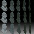 17.jpg Washington portrait - bas-relief for CNC router or 3D printer