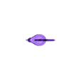 InvertedSpearOfHeavenToji.stl Inverted Sky Spear from Jujutsu Kaisen Toji's Knife