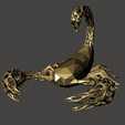 Screenshot_11.png Scorpion Ready to Sting - Voronoi Style and LowPoly Mixture Model