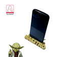3.png "Happy Teacher's Day" - Phone Stand - Yoda Star Wars