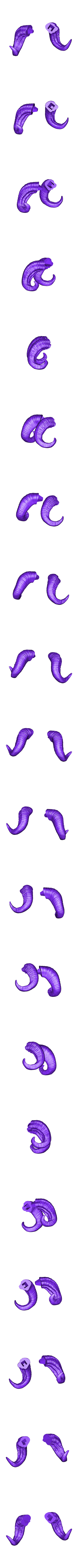 Fauno_Horn.stl ファウノ（パンズ・ラビリンス）