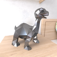 21.png DInosaur The land before time Lowpoly