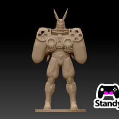 1.png Fichier OBJ Support pour manettes de jeu PS4-PS5・Objet pour imprimante 3D à télécharger