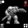 TR_6.1.jpg Brit Orcs Trench Raiders Slugga Boyz with Noble