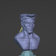 Adon2.png Bust Adon Street Fighter 3D print model