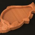 untitled.117.jpg Fish Tray - 3D STL Model For CNC and 3D Printers, stl, Instant download