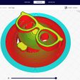 10] Iti maker Cura ead MONITOR pe Layer view Color scheme Line Type v S&S raft -0.3mm 2% Qron won v 83 Object list © 5 hours 0 minutes © Z AMSPRO_Nerdy @® 599: 19.92m 100.0 x 100.0% 25.0 mm ge@and EW mom D Ld ‘4 Free STL file 3D Emoji Face Icons・3D printable object to download