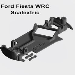 fiesta-scx.jpg Datei STL Fahrgestell Winkelbinder Ford Fiesta WRC Scalextric・Modell für 3D-Druck zum herunterladen