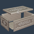 2.png Wooden Box - Files For CNC (svg, dxf, eps, ai, pdf)