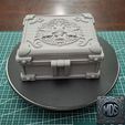 05.jpg Baú do Tesouro da Águia Imperial - STL para impressão 3D