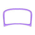 BackWindowCover.stl Nissan Versa
