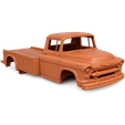 ChatGPT-Image-Feb-21,-2026,-01_28_04-PM.png 1955 Chevy 4100/6100 Task Force roll on flat bed, separate cab and bed, hollow body, rc, trucks, crawlers, scale models