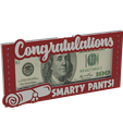 Untitled-Project-70.png Graduation Gift - Money Holder with text "Congrats, smarty pants"