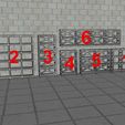 All.6.jpg 1:64 Scale Storage Shelving Racks - Style#1