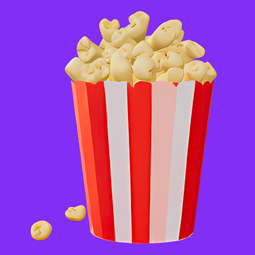 Popcorn-2.png Taza para palomitas a rayas