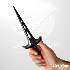 Sd_Prop_CelestialKunai01.png Archivo STL gratis Kunai Celestial・Modelo para descargar y imprimir en 3D