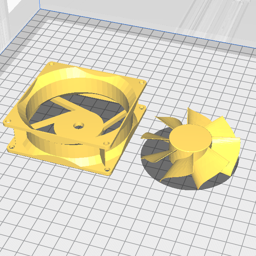 Make Your Own Fan at Home! 80mm FAN 3D model