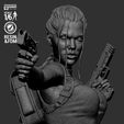 140825-Wicked-TombRaiderBustP-Image-020.jpg WICKED VIDEO GAMES LARA CROFT PORTRAIT BUST: TESTED AND READY FOR 3D PRINTING
