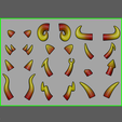 FullHornPreview.png Troll Cosplay Horns!