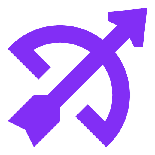 render.png bow and arrow STL and SVG