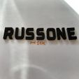 IMG_0001.jpg RUSSONE uppercase 3D letters STL file