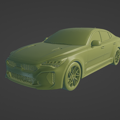 4.png Файл STL Kia Stinger GT-Line Facelift 2022・3D-печатная модель для загрузки