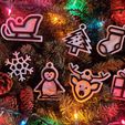 20231117_203918.jpg Christmas sleigh - Hanging Tree decoration - Holiday ornament  - Navidad ornament