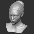 12.jpg Beautiful redhead woman bust ready for full color 3D printing TYPE 6