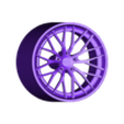 1 24  AL303.stl FORGELINE AL303 WHEEL 3D PRINT MODEL