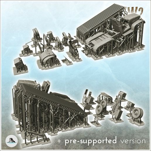 4.jpg BM-13 Katyusha - (pre-supported version included) WW2 USSR Russian Flames of War Bolt Action 15mm 20mm 25mm 28mm 32mm