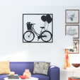 15-c.png Home Living Room Decoration, Bike Lover, Wall Hanging, Art Gift