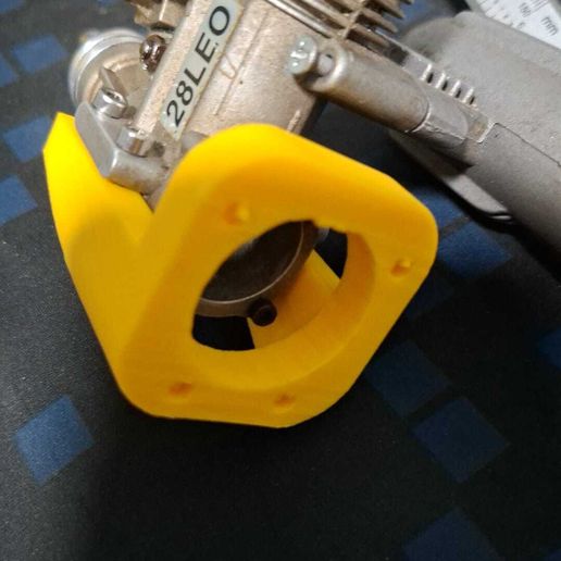 Bancada motor .25 / .28 glow