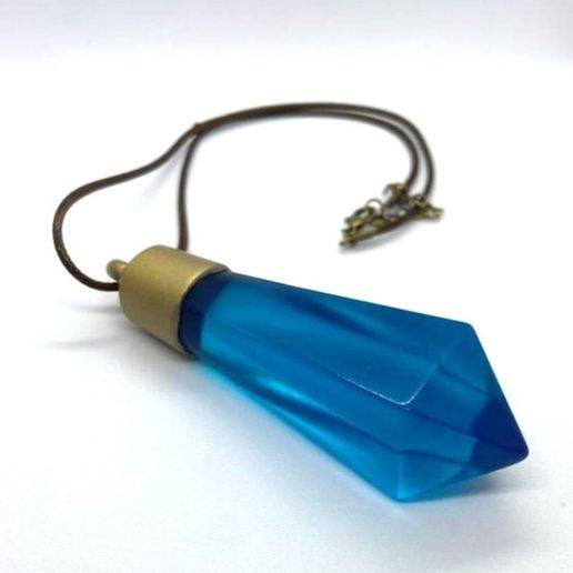 Atlantis crystal アトランティス　青い蓋の瓶 🔮 Kida Crystal (Atlantis)・ STL File for 3D printing・Cults