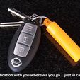 5ad5708412528a4ceade4ada9dd41205_display_large.jpg Бесплатный STL файл Key Fob Containers・Шаблон для загрузки и 3D-печати