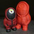 Minion-Squid-Game-Painted-2.jpg STL file Minion Squid Game(Easy print no support)・Model to download and 3D print