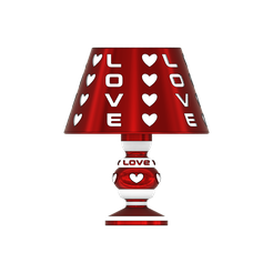 Love-Lamp-Front-with-Cover-v1.png STL file Love Lamp・Model to download and 3D print, Upcrid