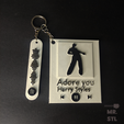 HARRY-S.png HARRY STYLES ADORE YOU KEYCHAIN