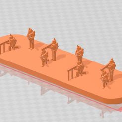 3mm-Prussians-Franco-Prussian-War-Skirmishers-30mm-base.jpg STL file 3mm Prussians Franco Prussian War Skirmishers (30mm base)・3D printable model to download