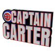 Untitled-v2.png 3D MULTICOLOR LOGO/SIGN - Captain Carter